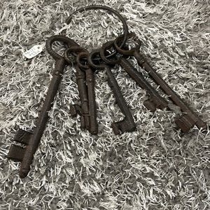 Skelton keys on ring.